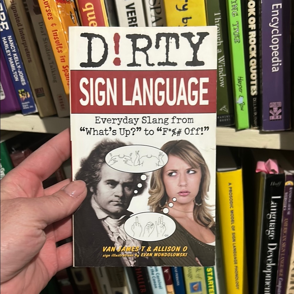 Dirty Sign Language Book